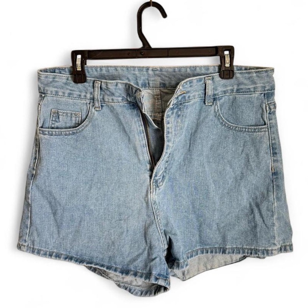 Classic Blue Denim Women's Shorts